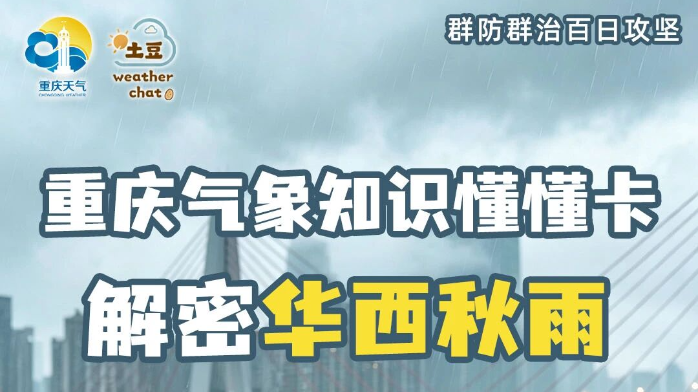 解密重庆华西秋雨：超长待机的巴山夜雨，雨势平缓却需警惕地质灾害隐患